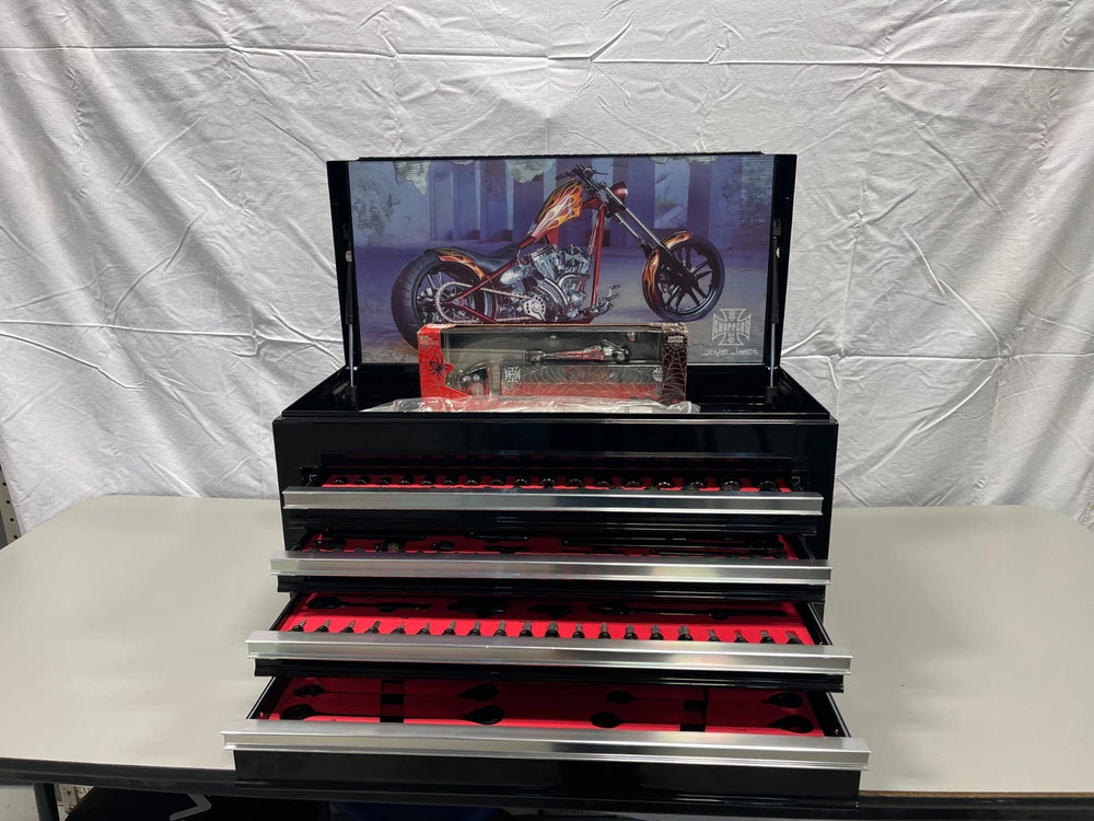 Mac Tools Jesse James West Coast Choppers 210pc Limited Edition Tool Box NEW