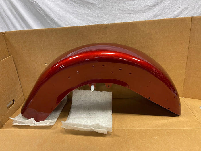 Harley Touring Front Fender Candy Red Metallic FLHT FLHTC Electra Glide Tip