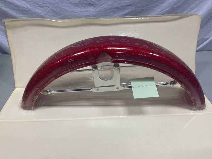 Harley-Davidson FX FL Front Fender 59007-84FF Red OEM NOS