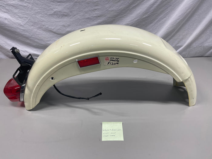 NOS Harley XL Sportster Rear Fender White Taillight 1957-1978 Ironhead OEM