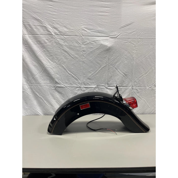 Harley-Davidson Fat Boy Rear Fender 59596-89 Black w/ Taillight FLSTF Softail